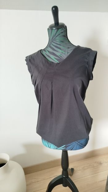 Petit haut blouse noir Bonobo M 38