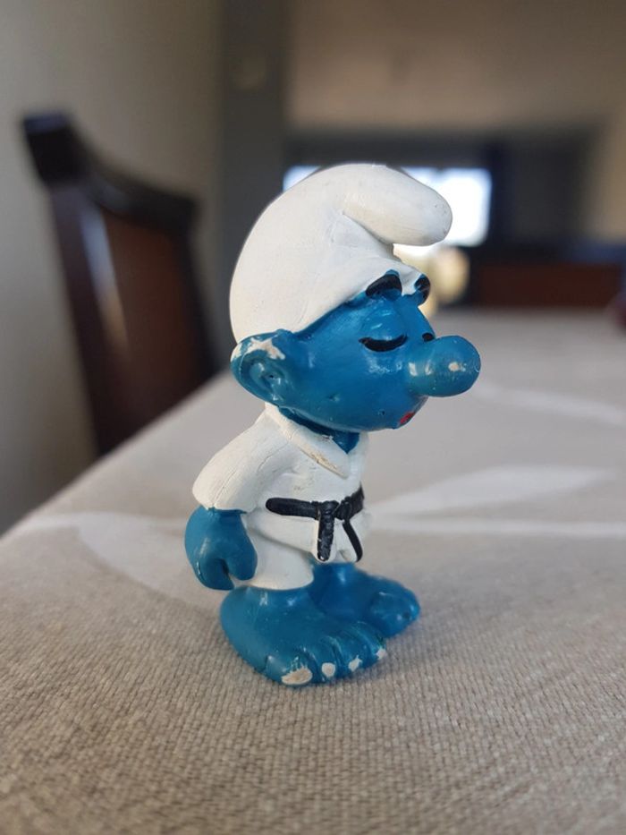 Figurine Schtroumpf Vintage 1981 - photo numéro 2