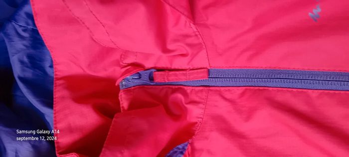 Coupe vent quechua fuschia fille 12 ans décathlon - photo numéro 11