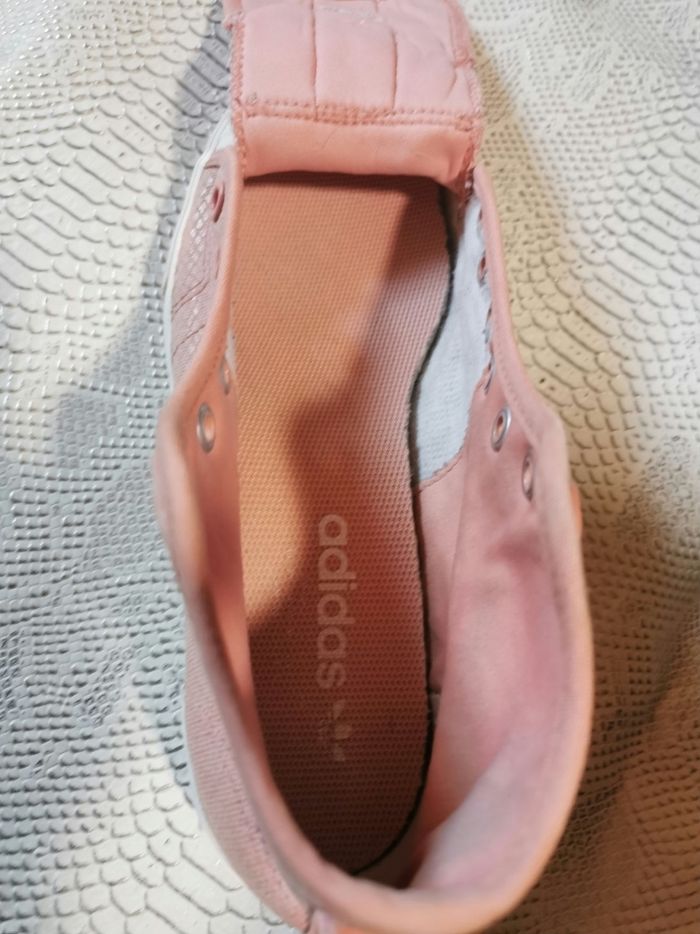 Baskets montantes à plateforme Adidas T 39, 5 - photo numéro 9