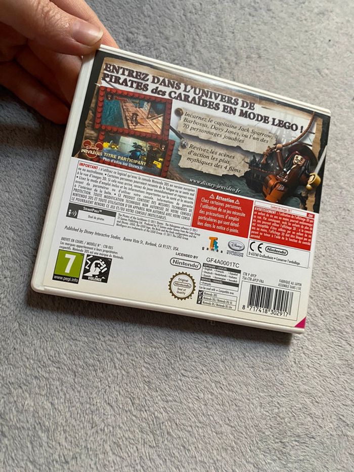 Jeu Nintendo 3DS lego disney pirates des Caraïbes - photo numéro 4