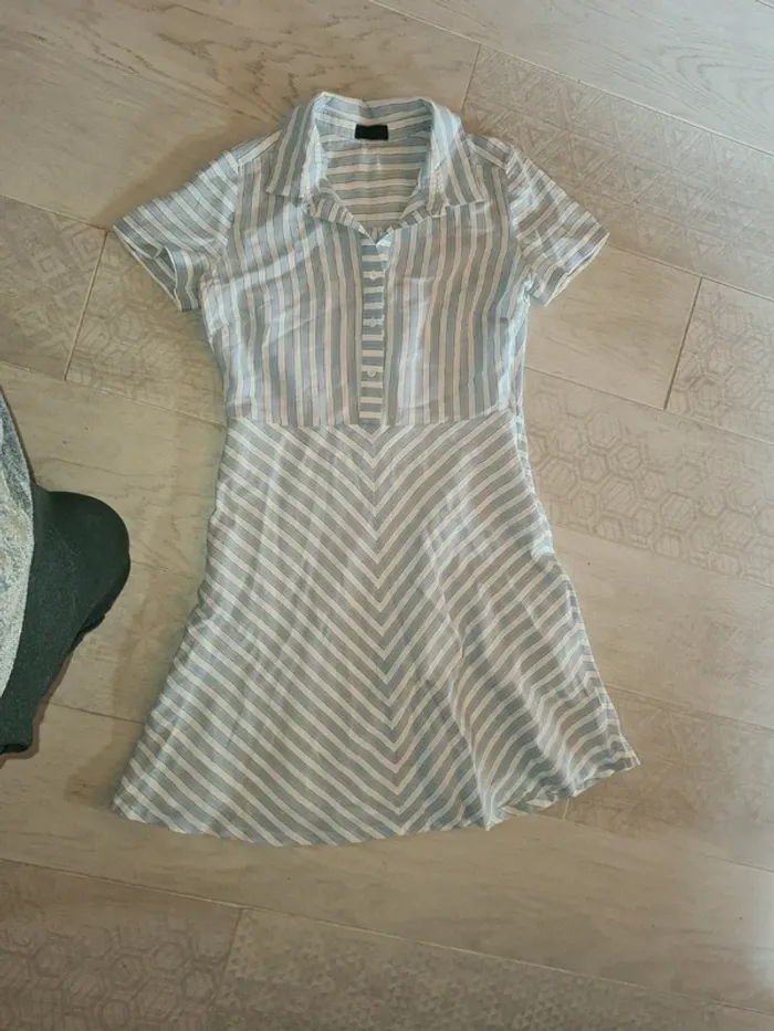 Robe avec boutons chemisier été sinéquanone 42 L - photo numéro 2