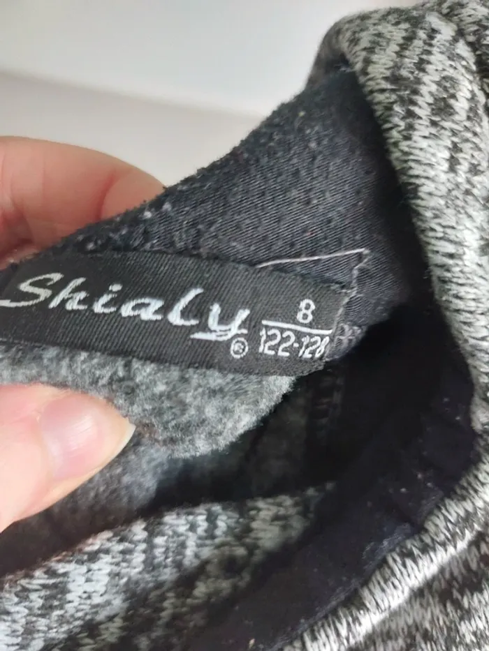 Sweat à capuche doublé détail simili cuir - photo numéro 11