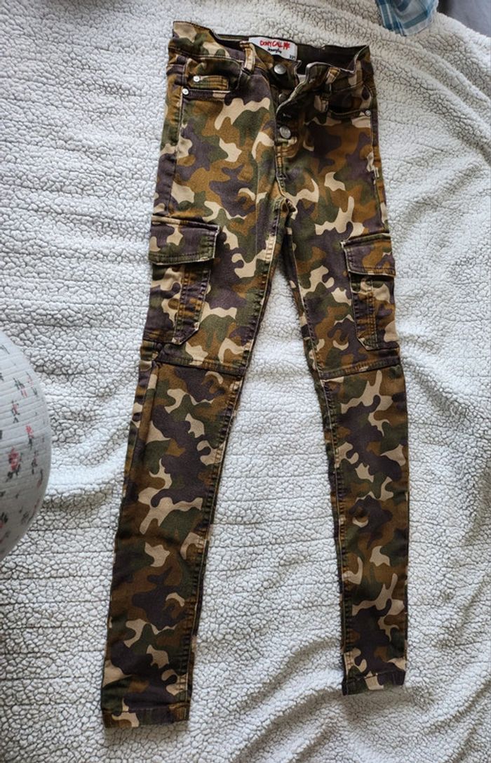 Jean skinny militaire - photo numéro 3