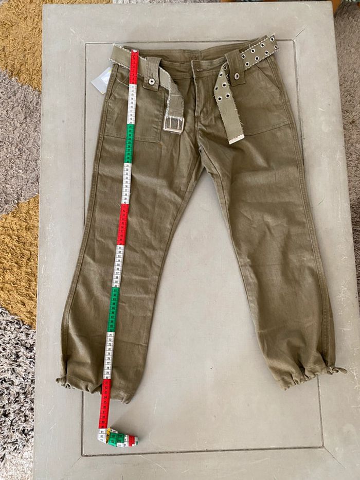 Pantalon Mim kaki taille 40 neuf avec étiquette - photo numéro 14