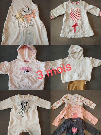 Lot fille 3 mois