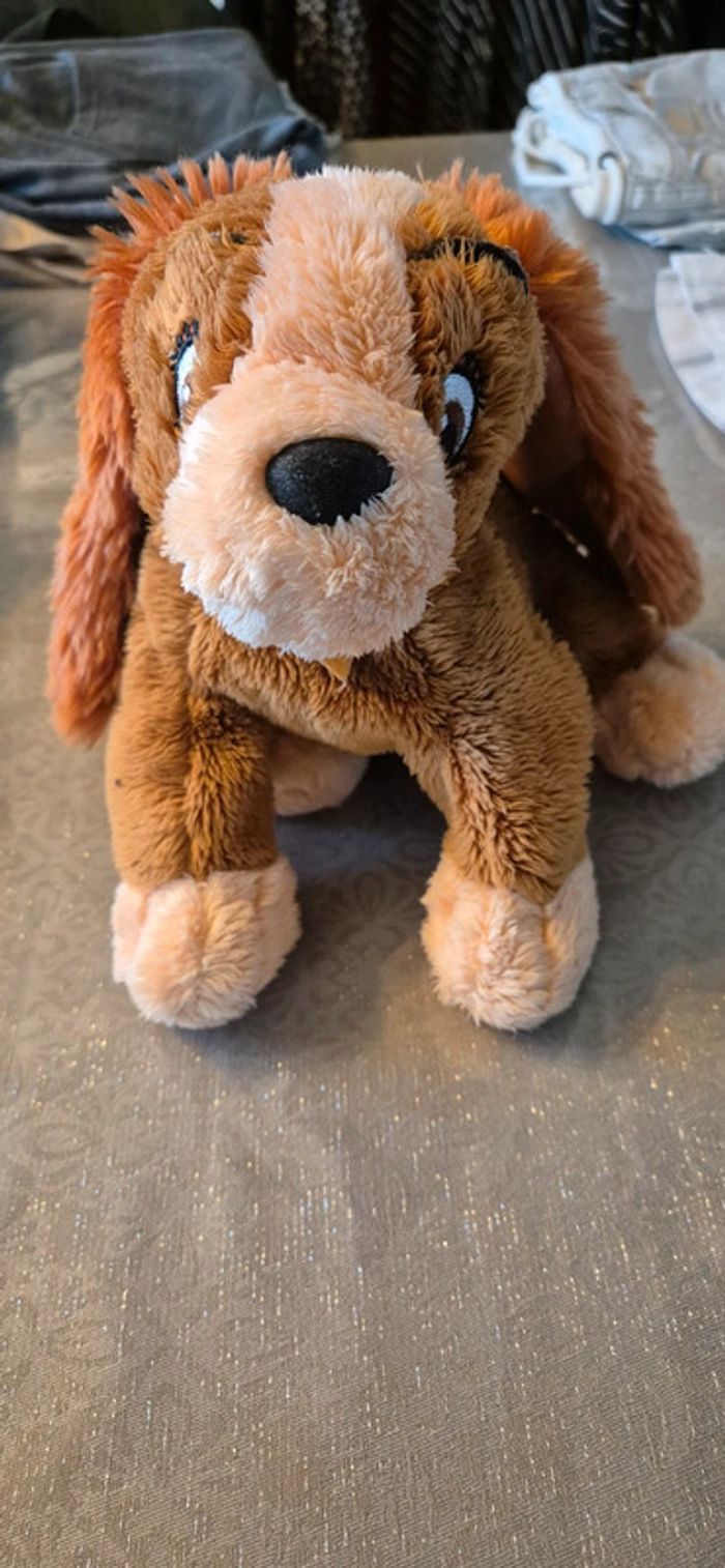 Peluche la belle et le clochard disney - photo numéro 2