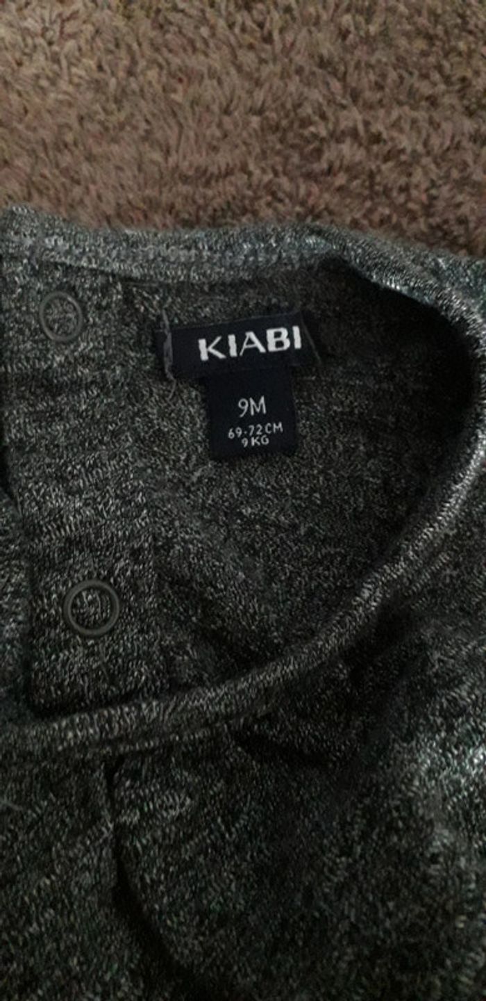 T.shirt tunique manches longues 9 mois - photo numéro 6