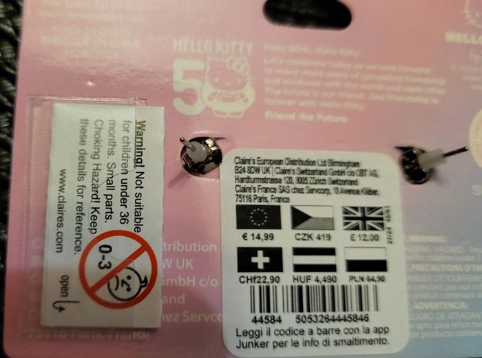 Boucles d'oreilles Hello Kitty - photo numéro 8