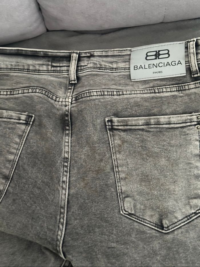 Jean gris, slim, W. 38 L32 - photo numéro 4
