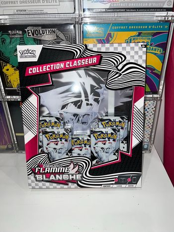 Coffret 10.5 flamme blanche collection classeur 