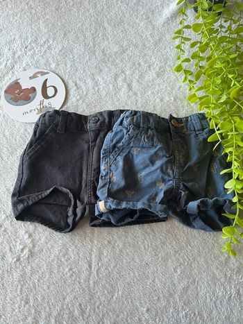 Lots de 2 short pour bébé garçon