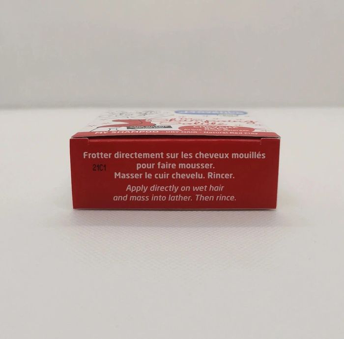 Shampoing solide cheveux secs à l'argile rouge - photo numéro 5