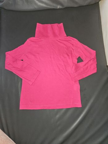 Pull col roulé fille 8 ans