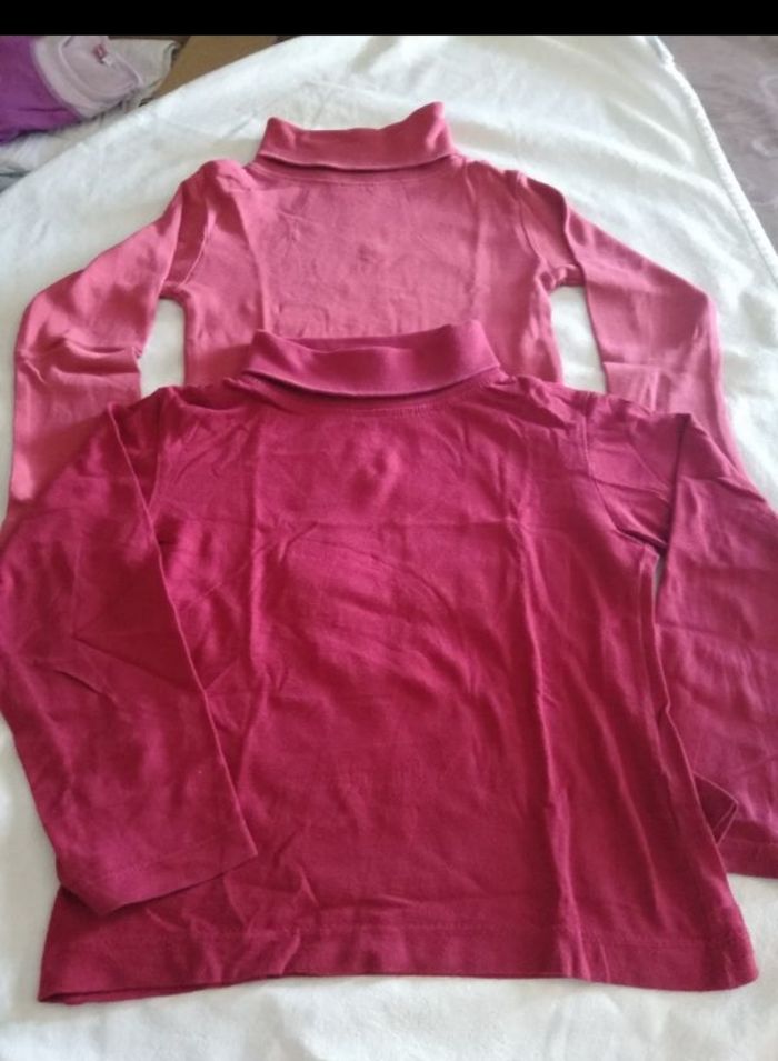Lot de col roulé fille 5 ans
