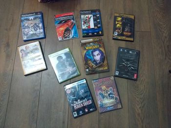Lot de jeux pc et playsation