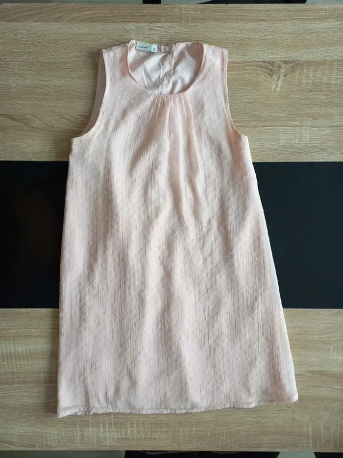 Robe rose 10 ans
