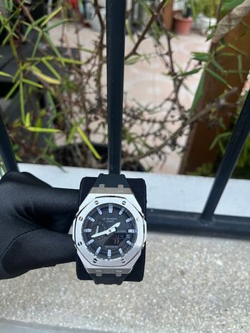 G-Shock Custom Ap Mod - Black & Silver Edition
