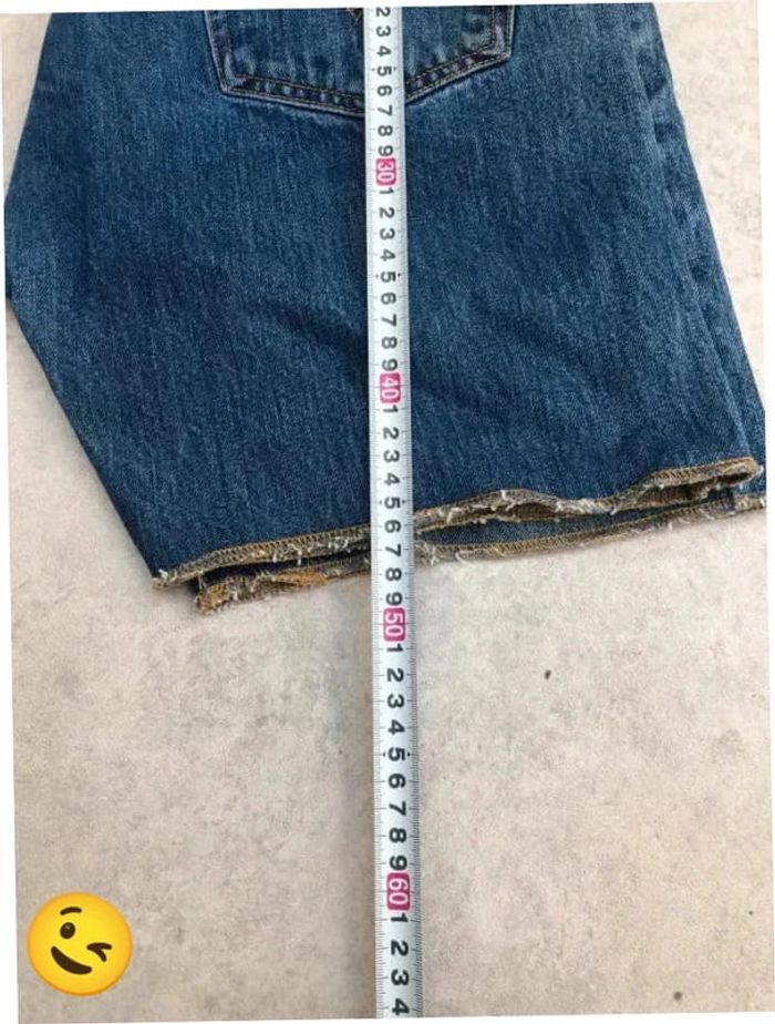 Short Levi's 501 W32 FR42 Bleu homme men #SHO42 - photo numéro 3