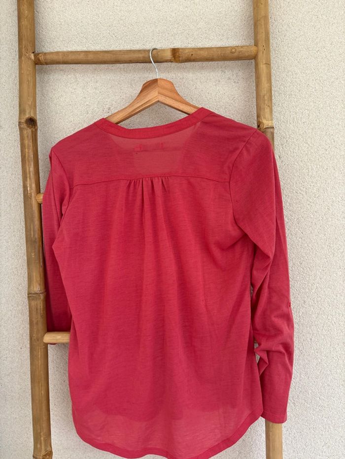 Blouse rose saumon - photo numéro 7