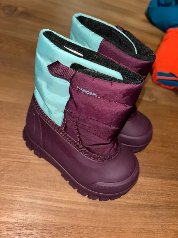 Bottes de ski fille, taille 22/23