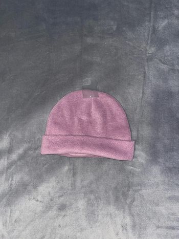 Bonnet enfant violet taille unique neuf