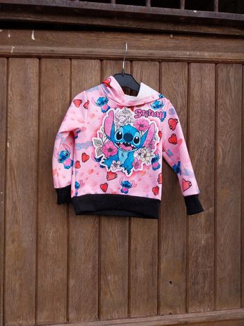 Pull bébé fille 2 ans stich