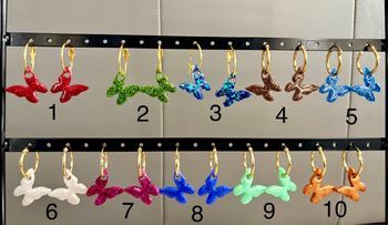 Créole et une paire de Charm interchangeables 