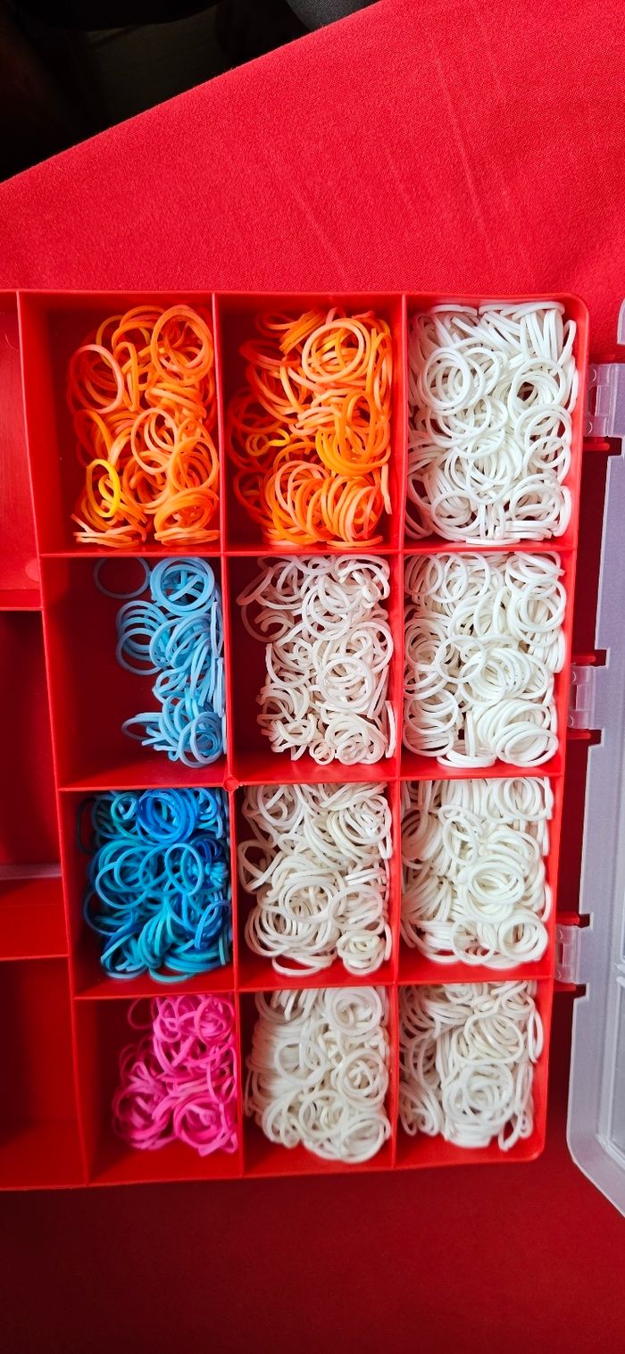 Lot élastiques et accessoires pour bracelets - photo numéro 3