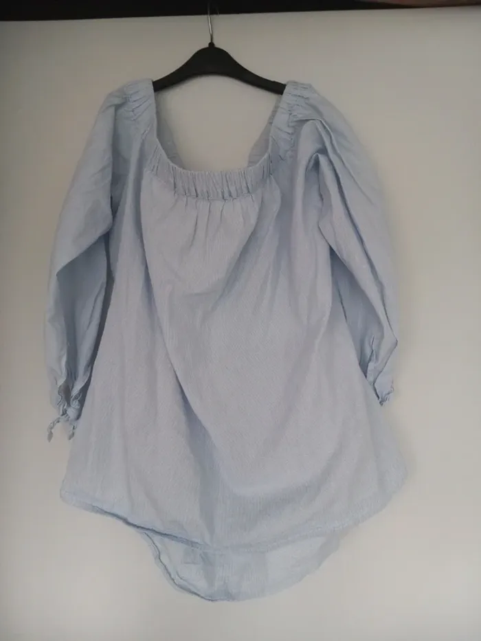 Jolie blouse lignée Mango
