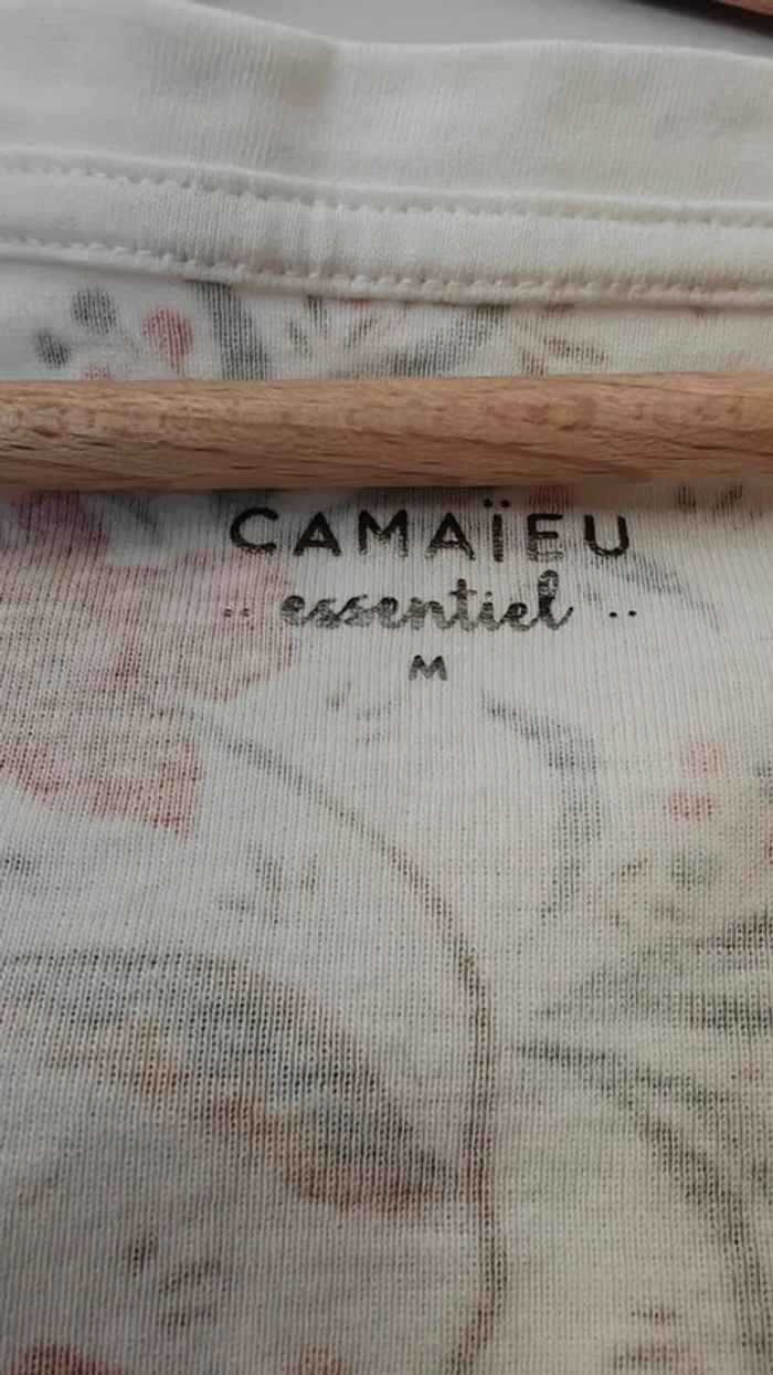 Tee shirt camaïeu taille M - photo numéro 2