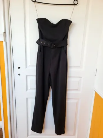 Combinaison bustier noire