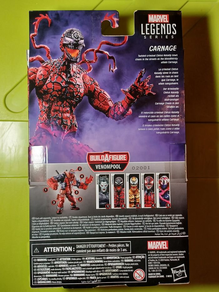 Marvel legends carnage - photo numéro 2
