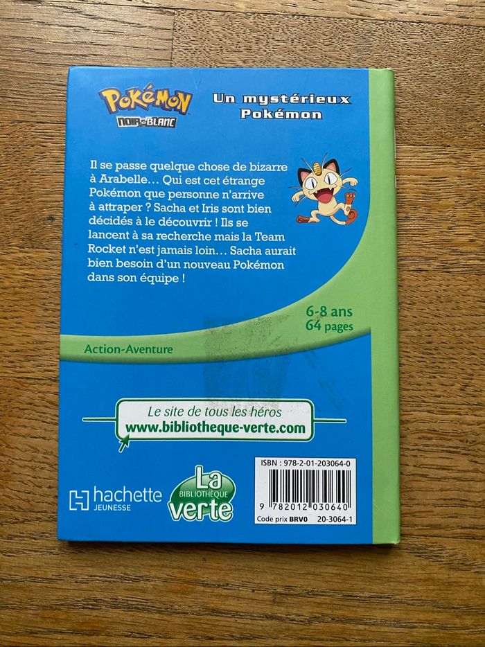 Livre Pokémon Noir & blanc un mystérieux Pokémon - photo numéro 2