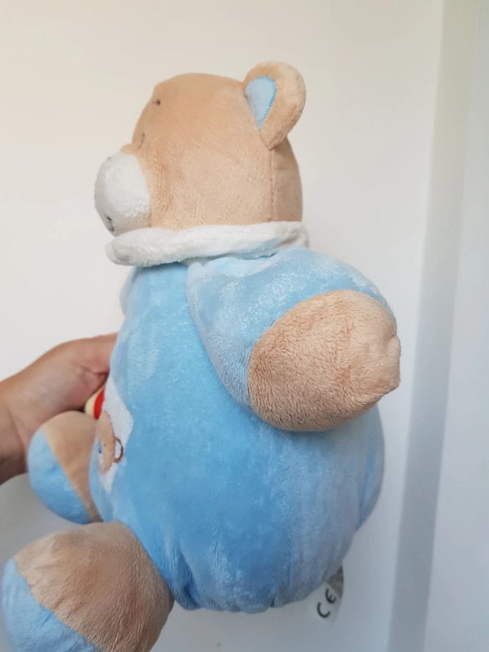 Doudou ourson hochet 27 cm bébé reve - photo numéro 3