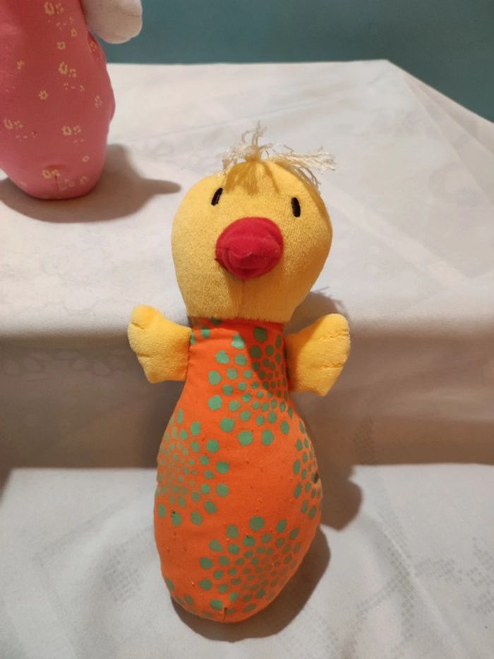 Jeu de bowling en peluches. - photo numéro 3
