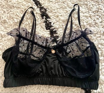 Soutien gorge noir en dentelle m 