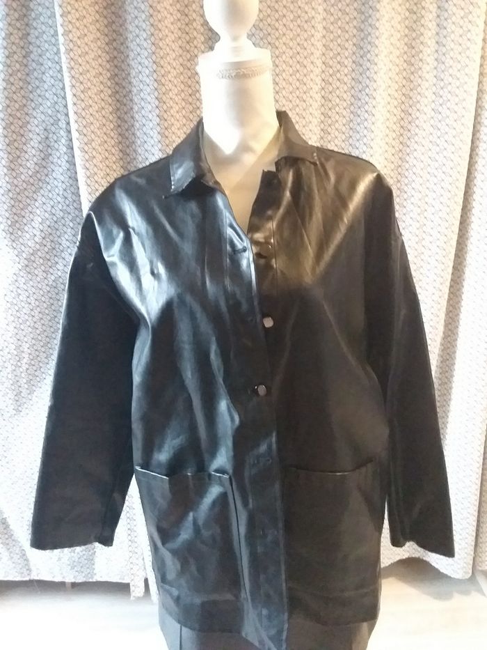 Veste imitation cuir
