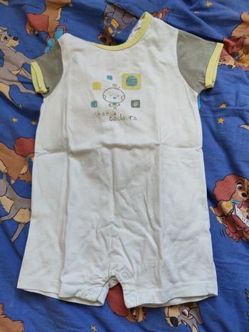 Body short  taille 6 mois
