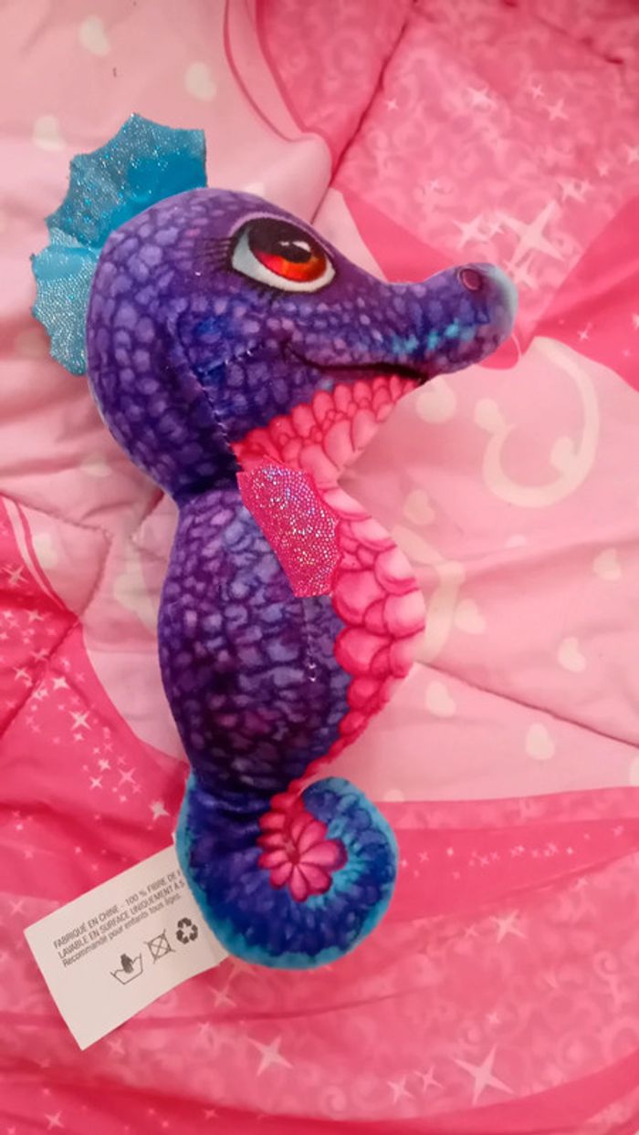 Peluche hippocampe - photo numéro 2