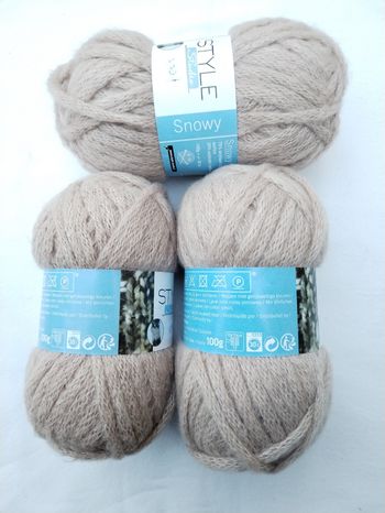 Laine Lot de 3 pelotes de Laine