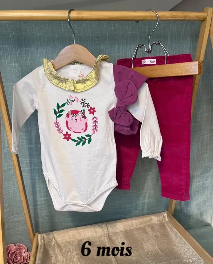 Ensemble taille 6 mois