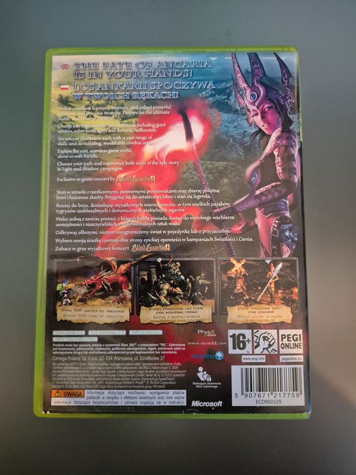 Sacred 2 Xbox 360 - photo numéro 2