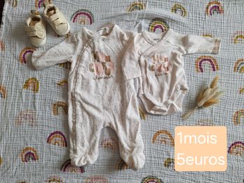 1mois ensemble pyjama body