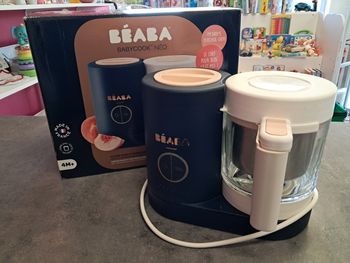 Babycook beaba neo cuiseur vapeur petit pot bébé diversification 
