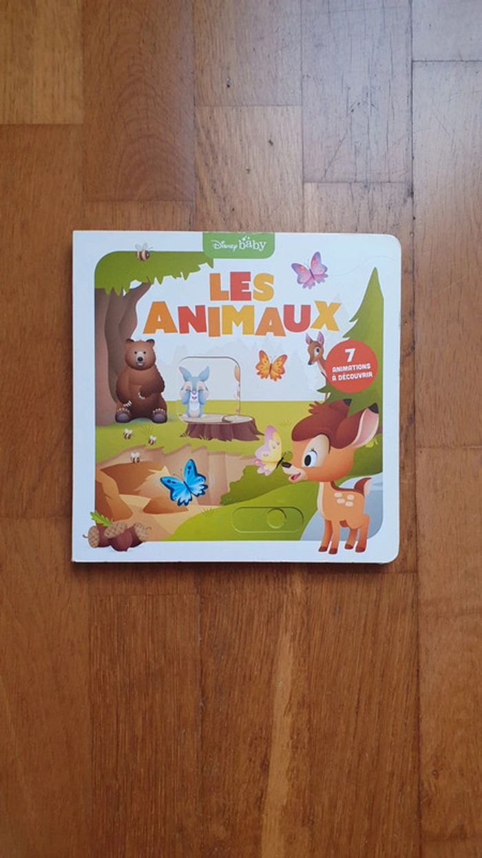 Livre Disney baby Les animaux - édition Hachette jeunesse