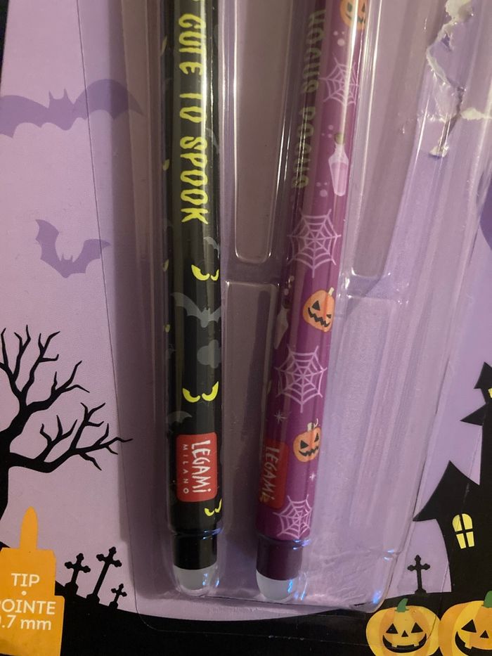 2 stylos Legami Halloween 2024 neufs - photo numéro 4