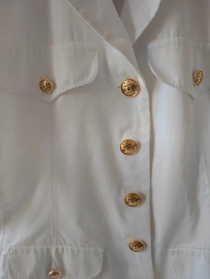 Veste Halfon t.36/38 100% coton - photo numéro 2