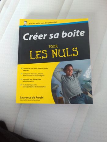 Livre créer sa boîte pour les nuls