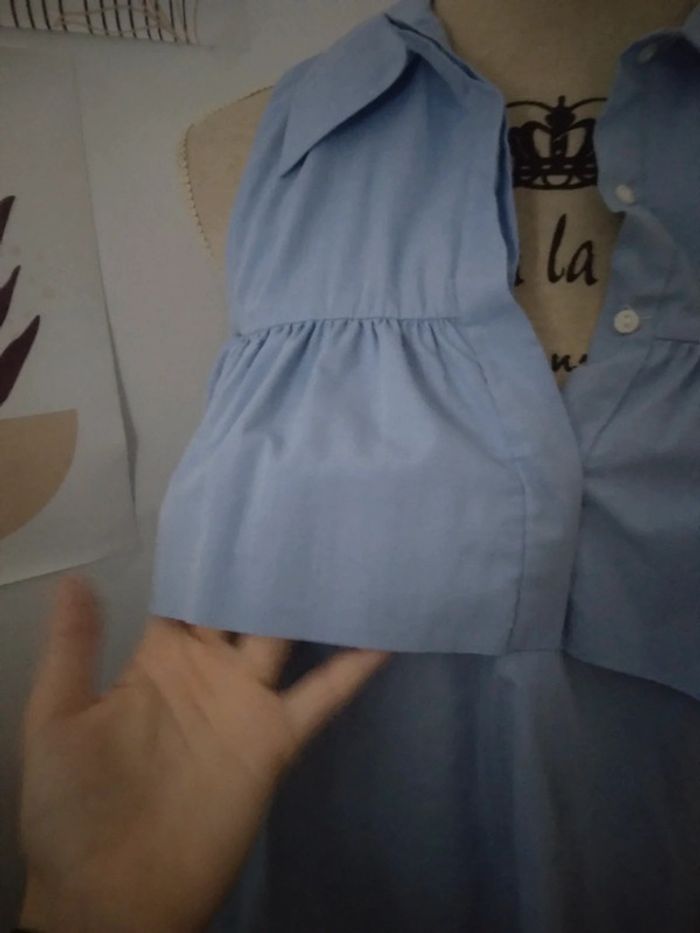 🌸Haut effet chemisier a volant Zara neuf🌸 - photo numéro 4